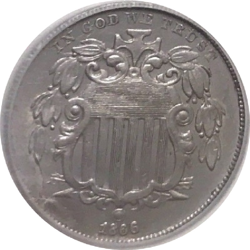 1866-Shield-Nickel-With-Rays